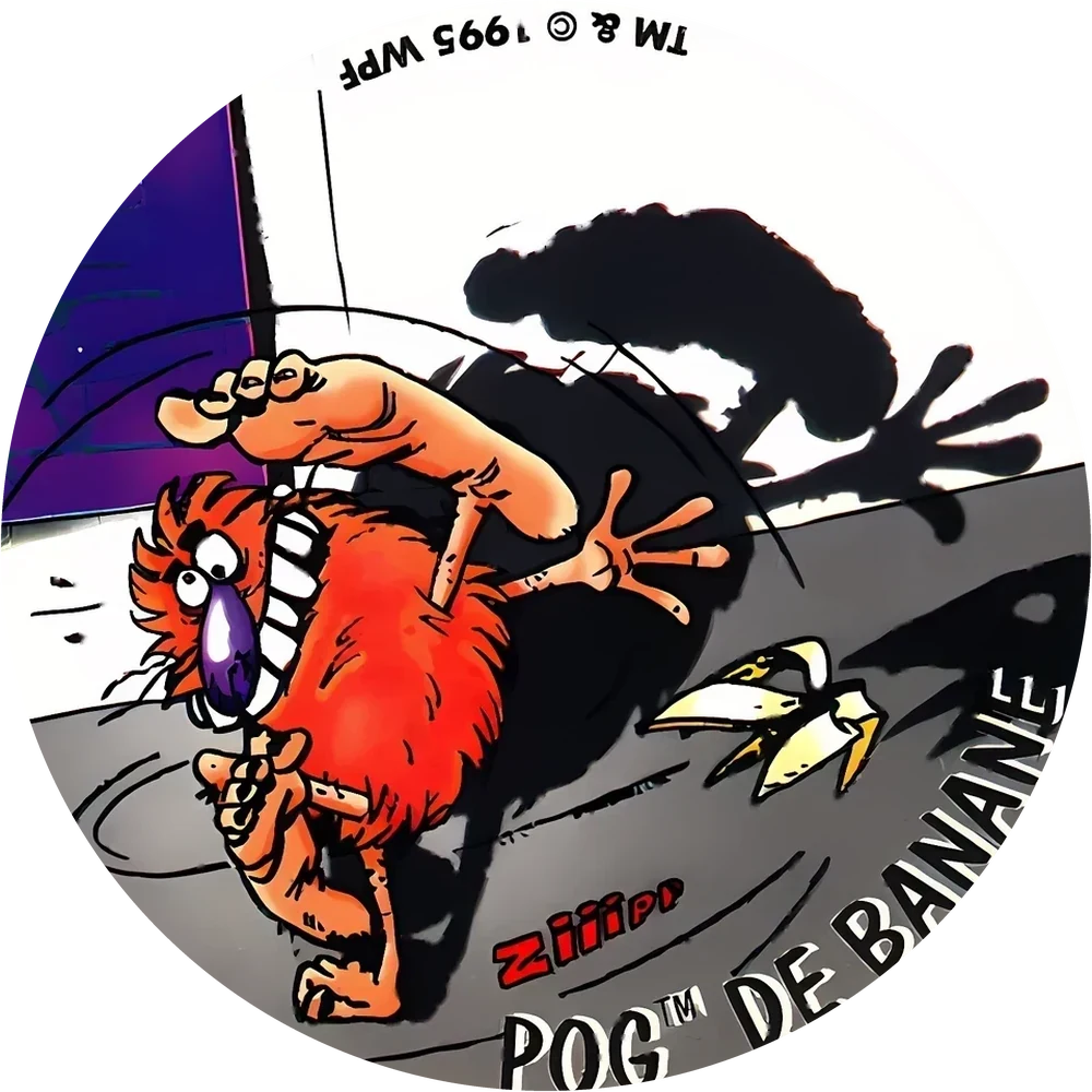 Pineapple Orange Guava 2 (POG) cap #19 — 90s pog