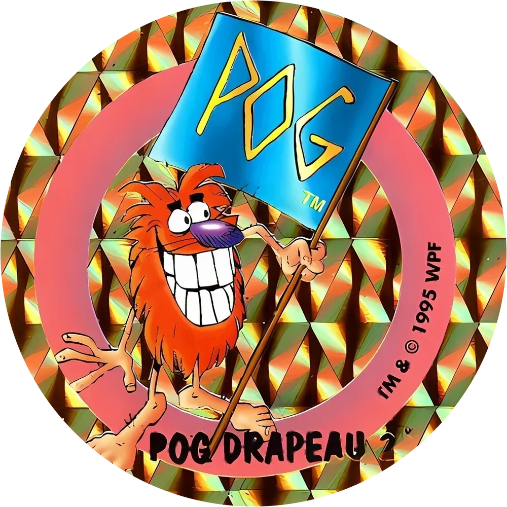 Pineapple Orange Guava 2 (POG) cap #37 — 90s pog