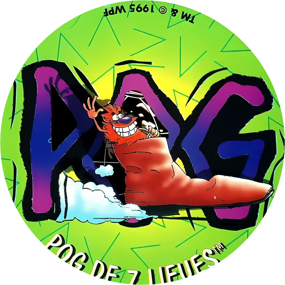 Pineapple Orange Guava 2 (POG) cap #53 — 90s pog