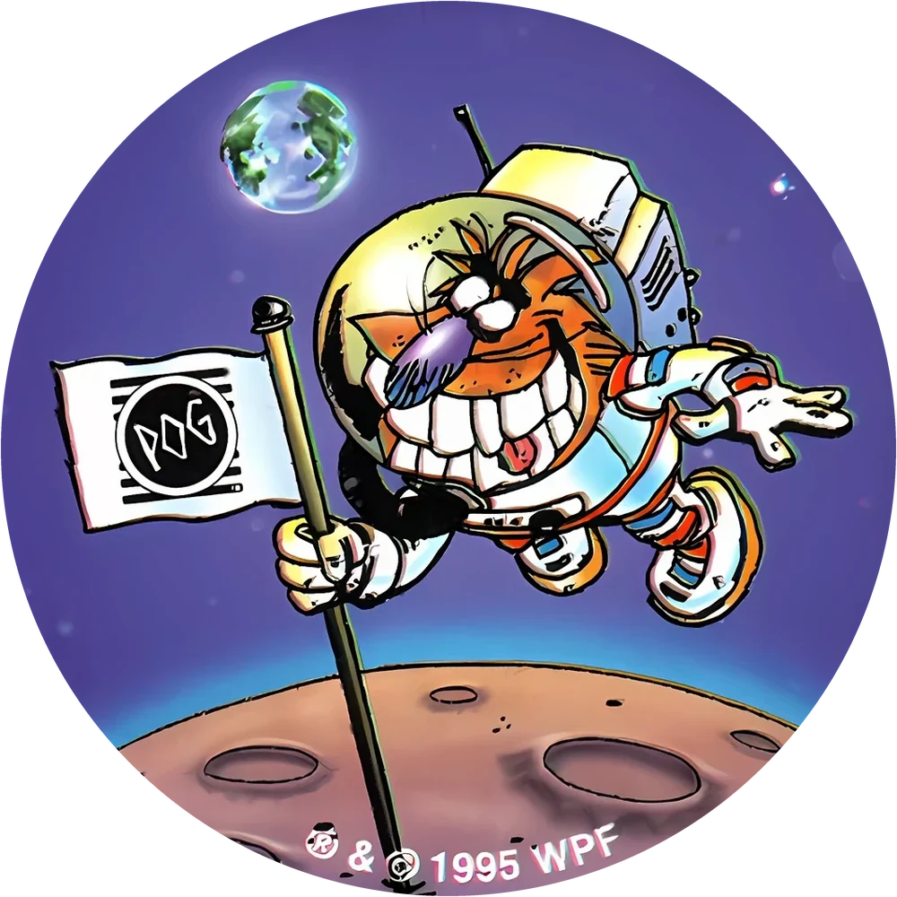 Pineapple Orange Guava 3 (POG) cap #11 — 90s pog