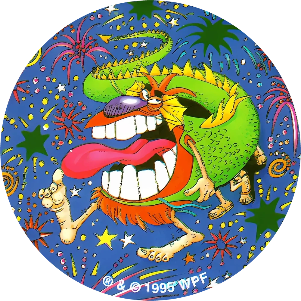 Pineapple Orange Guava 3 (POG) cap #18 — 90s pog