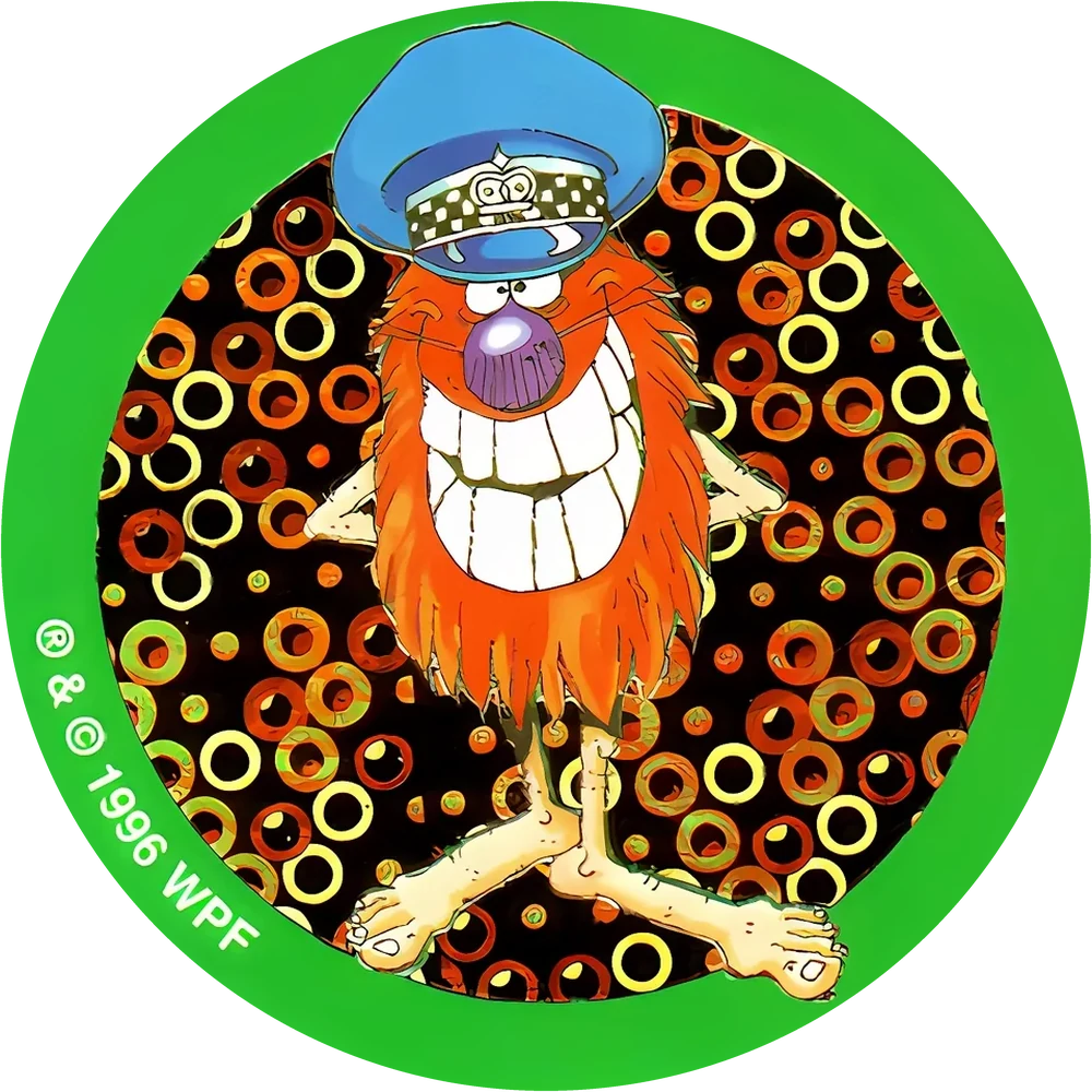 Pineapple Orange Guava 3 (POG) cap #19 — 90s pog