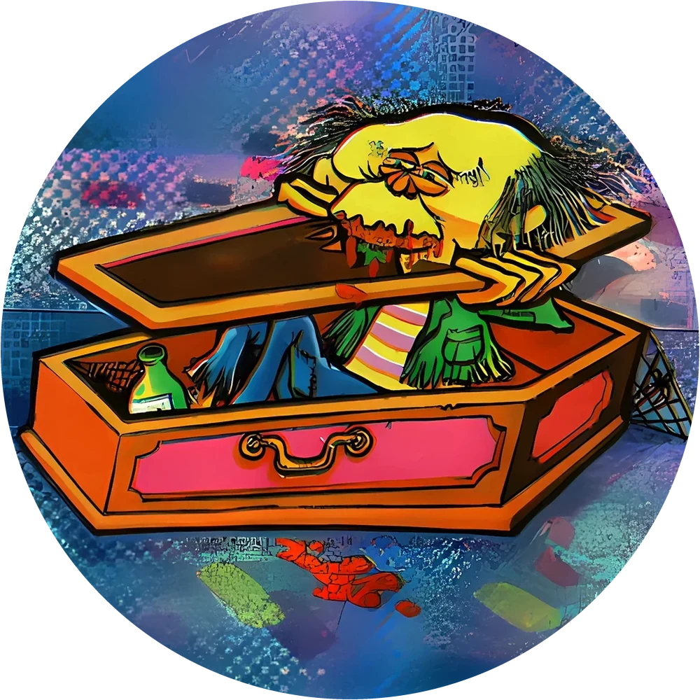 Фишка Monsters (Монстры) №11 — кэпс из 90-х