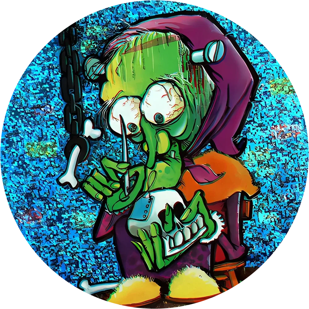 Фишка Monsters (Монстры) №20 — кэпс из 90-х