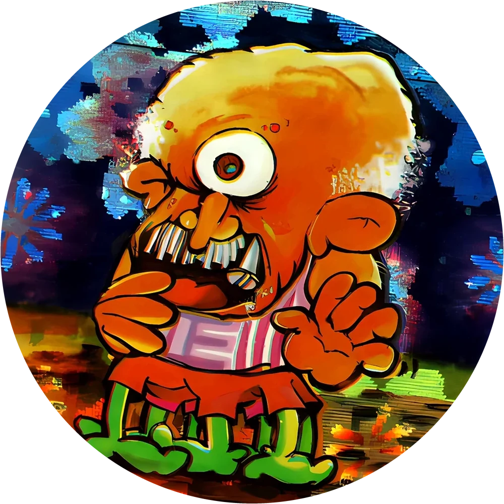 Фишка Monsters (Монстры) №22 — кэпс из 90-х