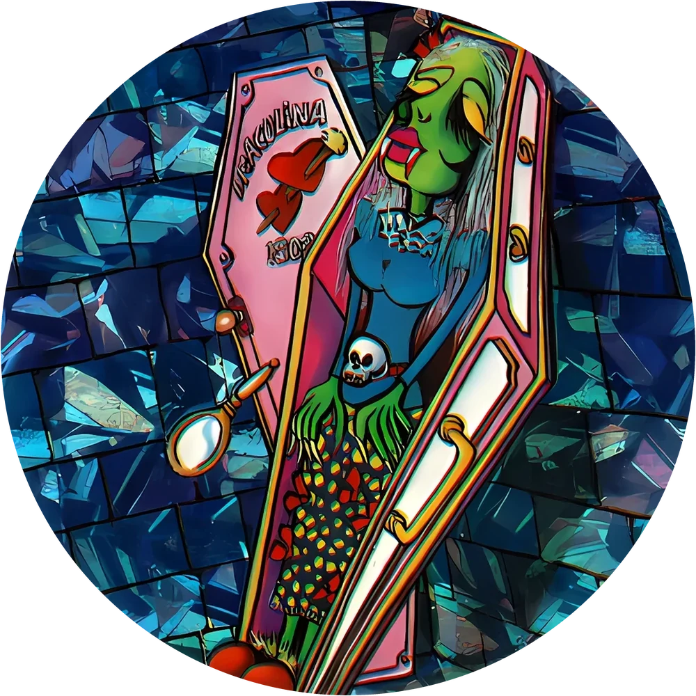 Фишка Monsters (Монстры) №24 — кэпс из 90-х
