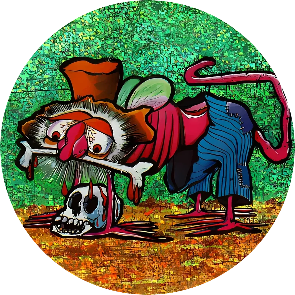 Фишка Monsters (Монстры) №9 — кэпс из 90-х