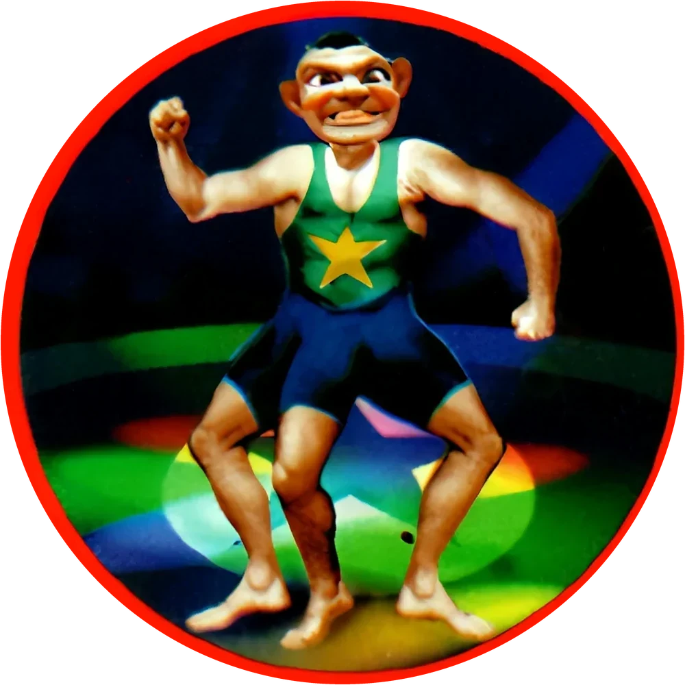 Circus of Freaks cap #10 — 90s pog