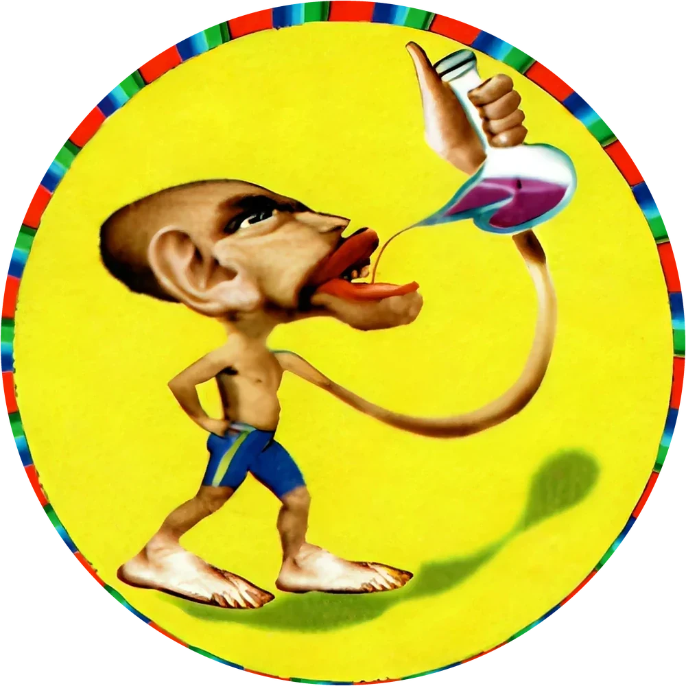 Circus of Freaks cap #25 — 90s pog
