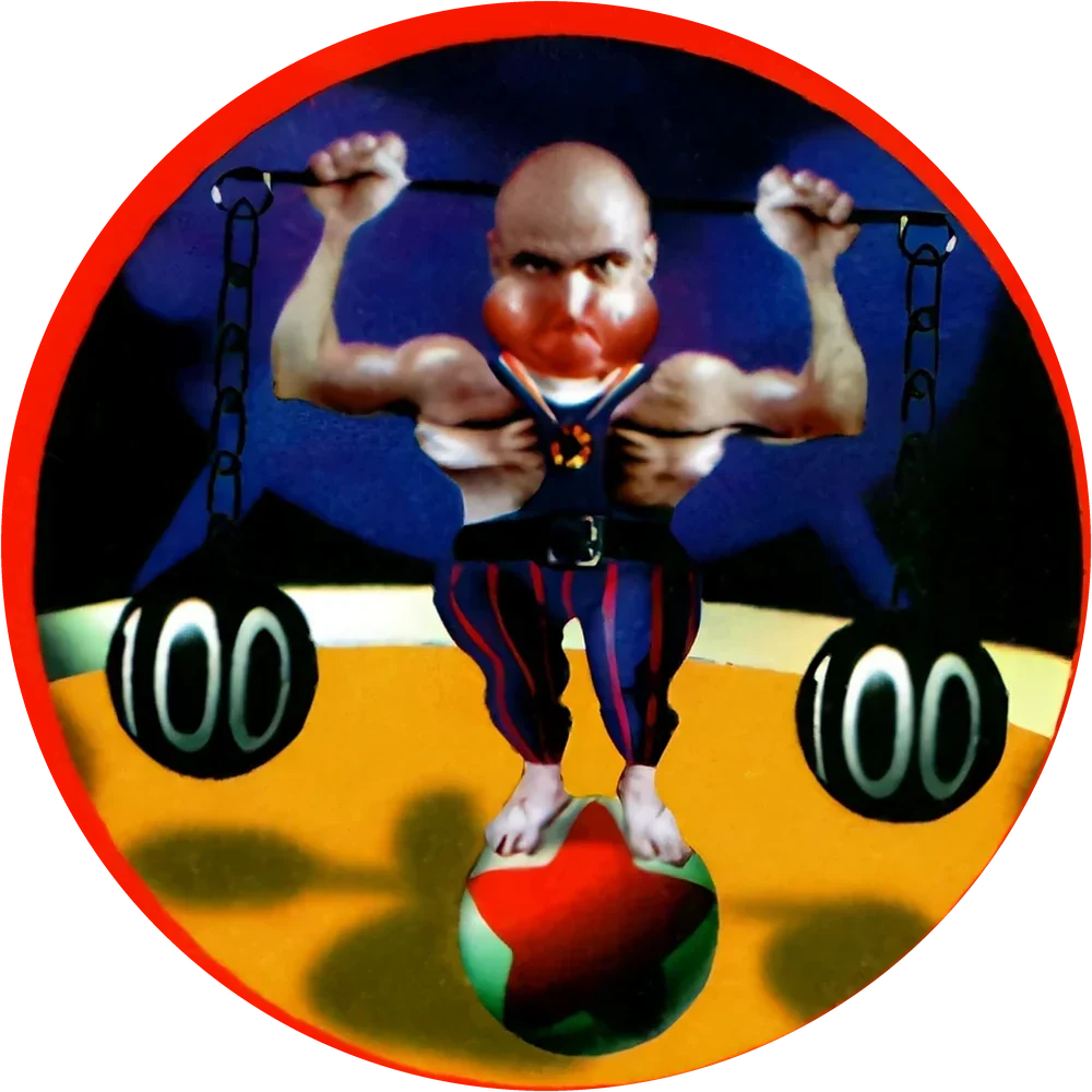 Circus of Freaks cap #8 — 90s pog