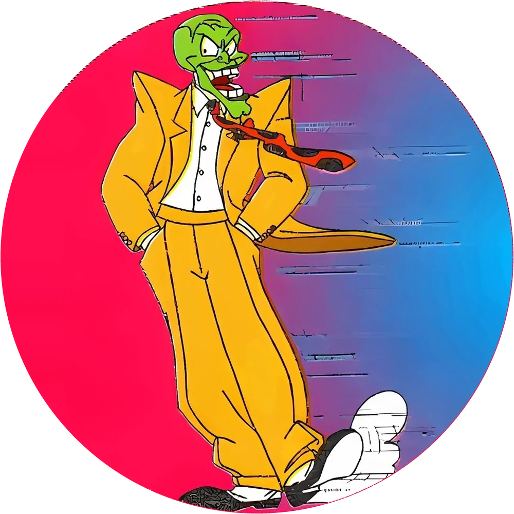 Фишка The Mask (Маска) №14 — кэпс из 90-х