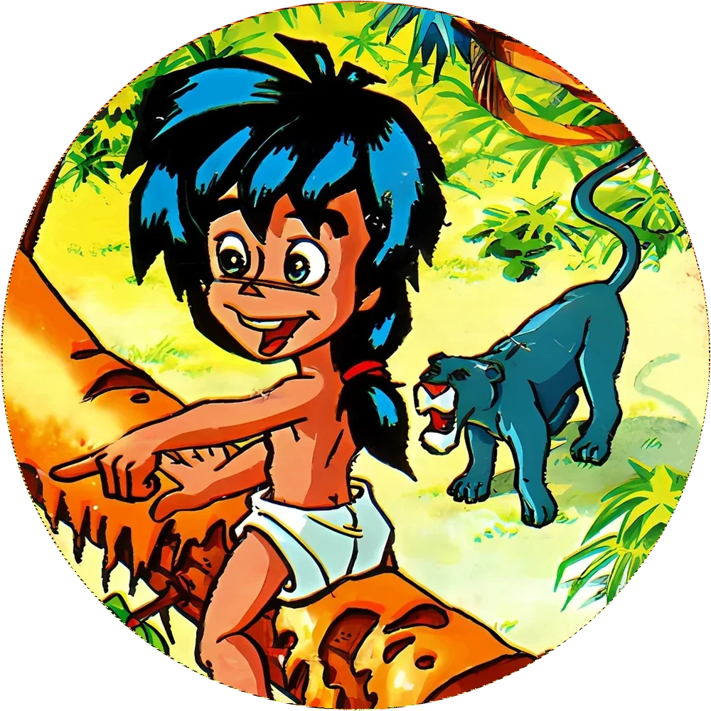 Фишка Mowgli (Маугли) №10 — кэпс из 90-х
