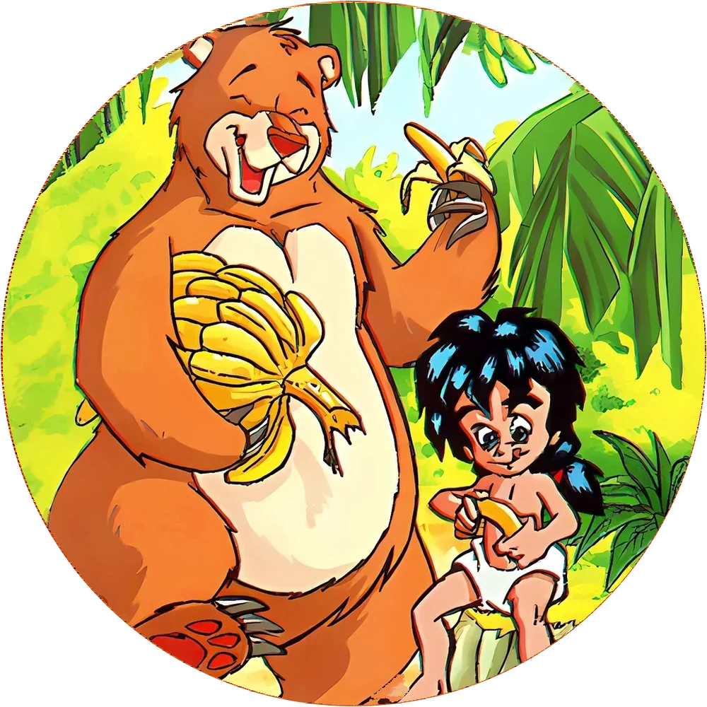 Фишка Mowgli (Маугли) №12 — кэпс из 90-х