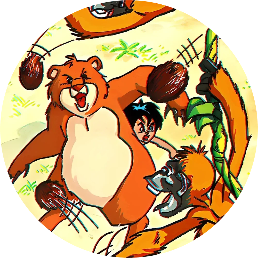 Фишка Mowgli (Маугли) №13 — кэпс из 90-х