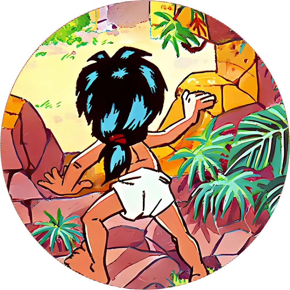 Фишка Mowgli (Маугли) №14 — кэпс из 90-х
