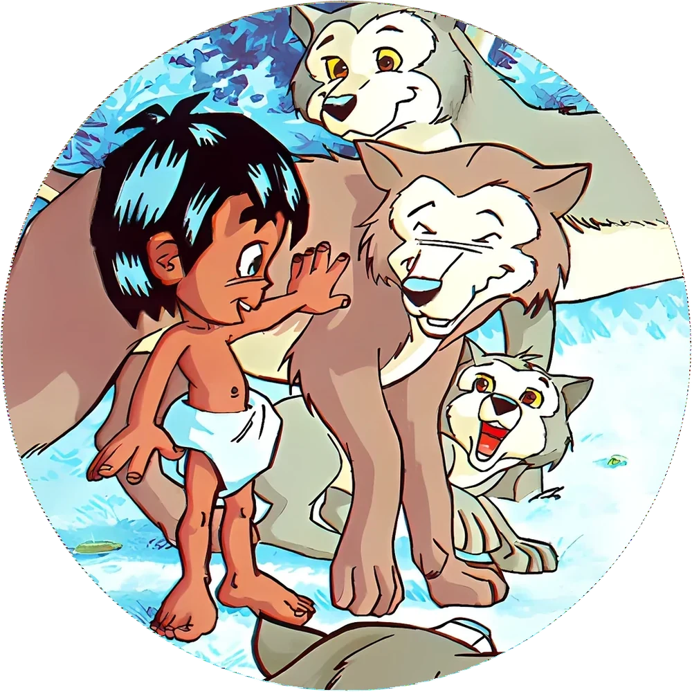 Фишка Mowgli (Маугли) №8 — кэпс из 90-х