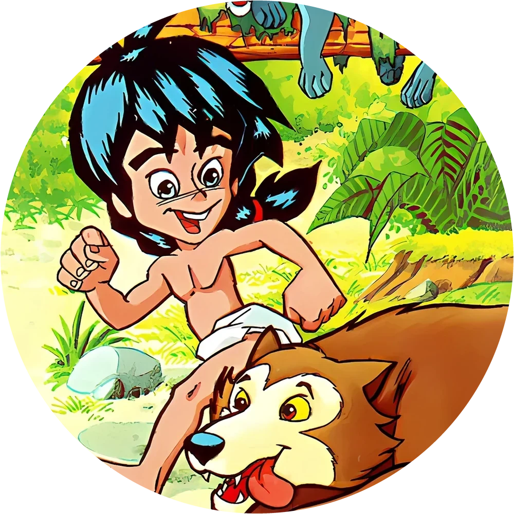 Фишка Mowgli (Маугли) №9 — кэпс из 90-х