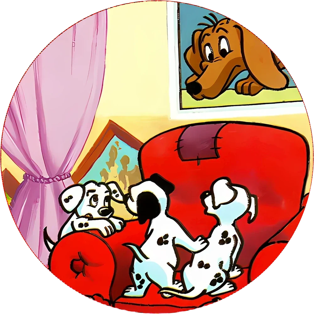 Dalmatians (101 Dalmatians) cap #20 — 90s pog