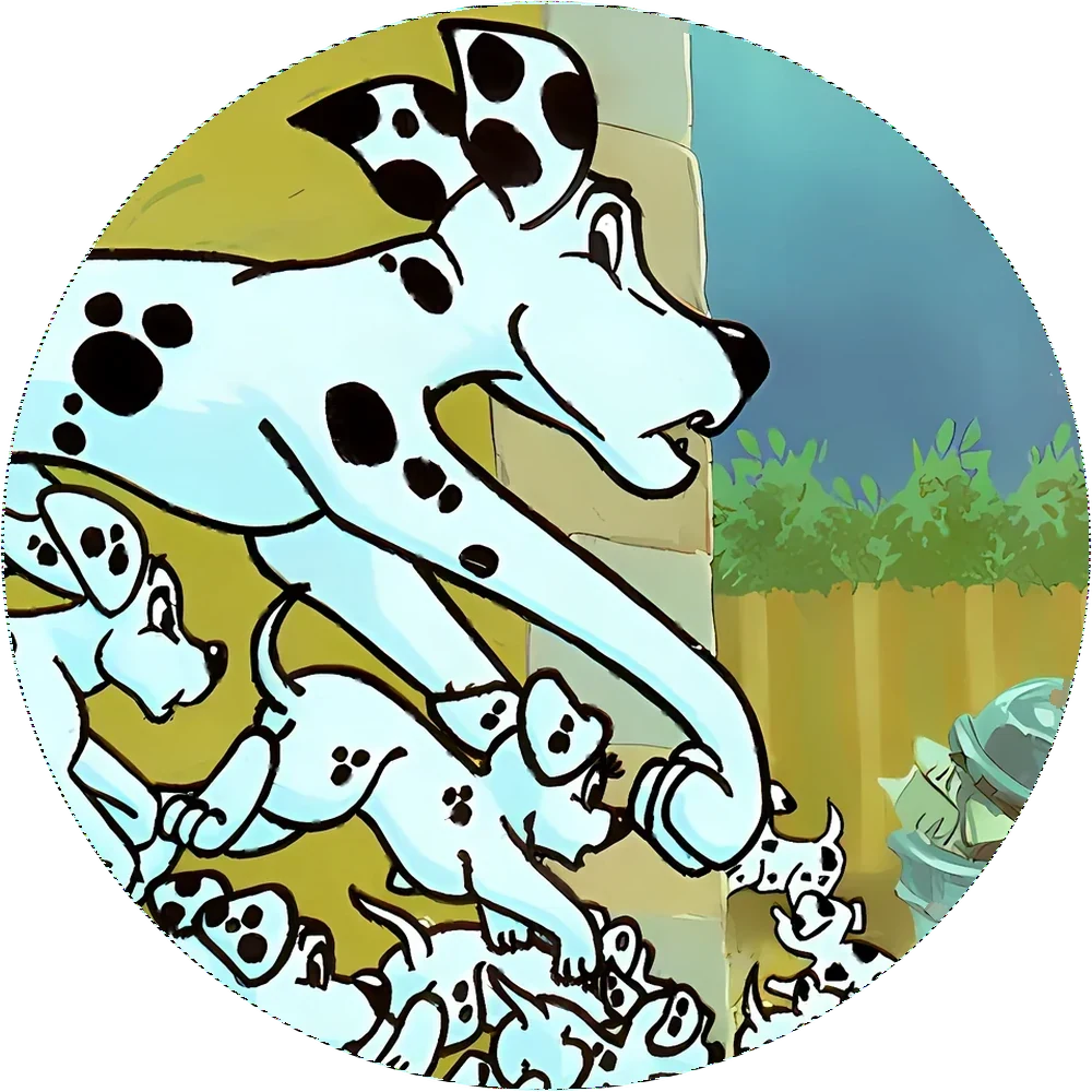 Dalmatians (101 Dalmatians) cap #27 — 90s pog