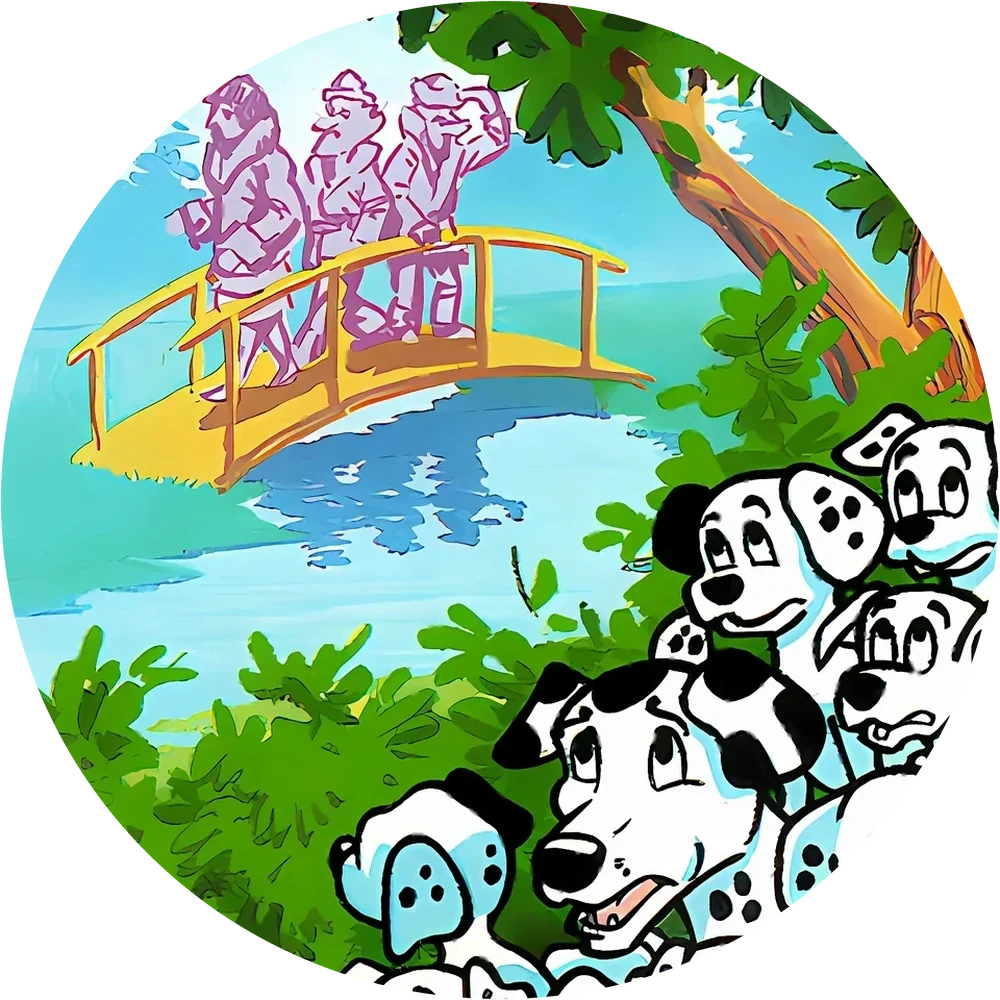 Dalmatians (101 Dalmatians) cap #29 — 90s pog