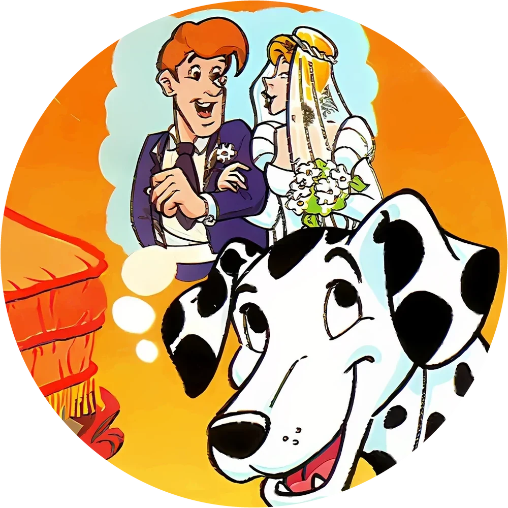 Dalmatians (101 Dalmatians) cap #3 — 90s pog