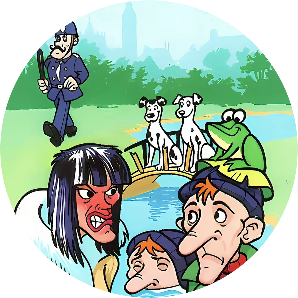 Dalmatians (101 Dalmatians) cap #31 — 90s pog