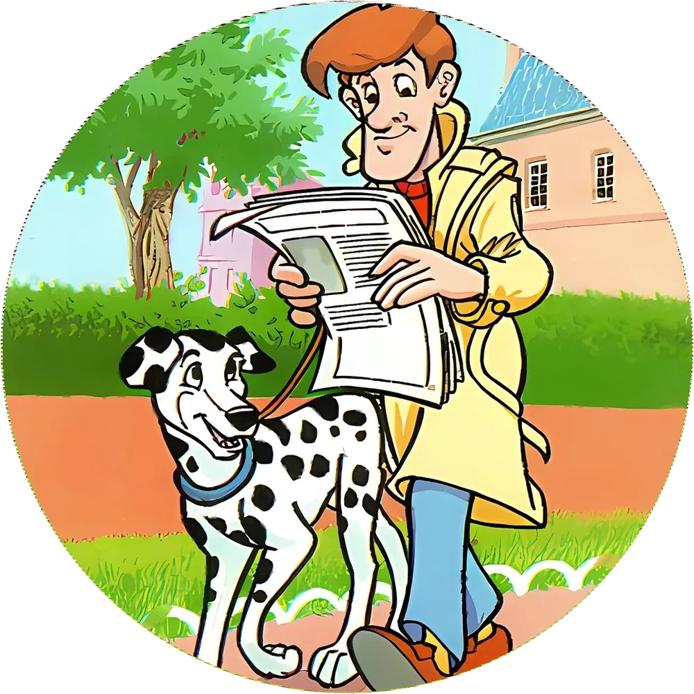 Dalmatians (101 Dalmatians) cap #4 — 90s pog