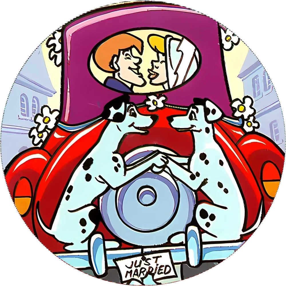 Dalmatians (101 Dalmatians) cap #7 — 90s pog