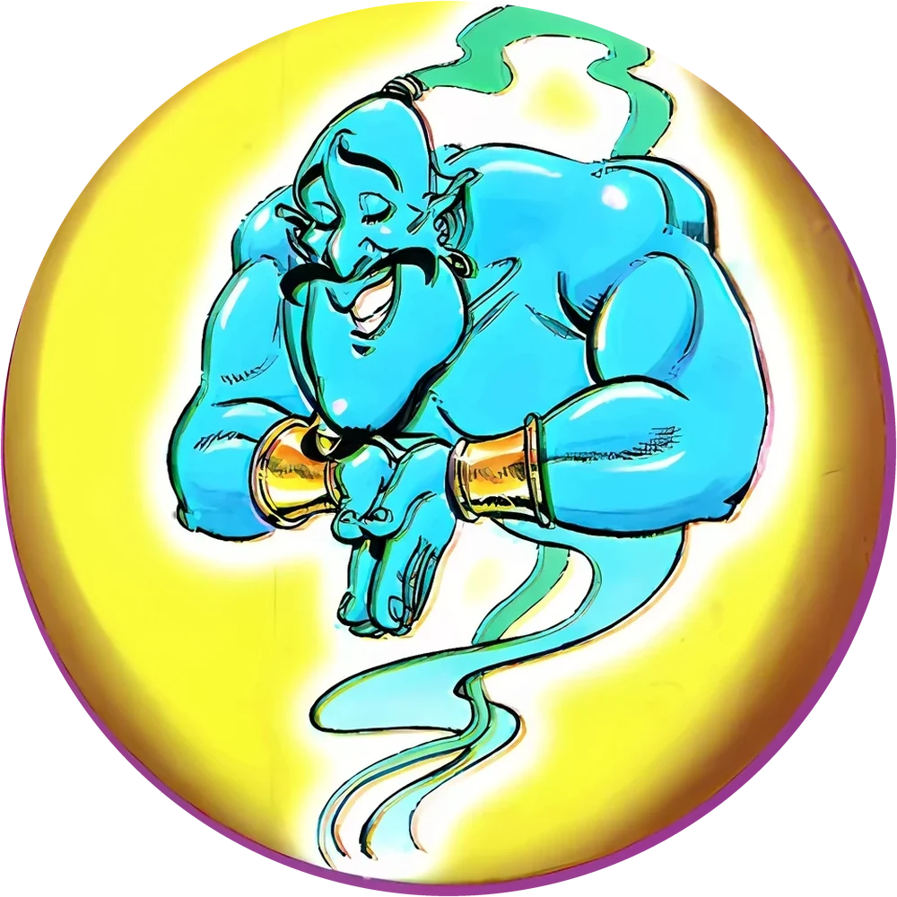 Aladdin cap #11 — 90s pog