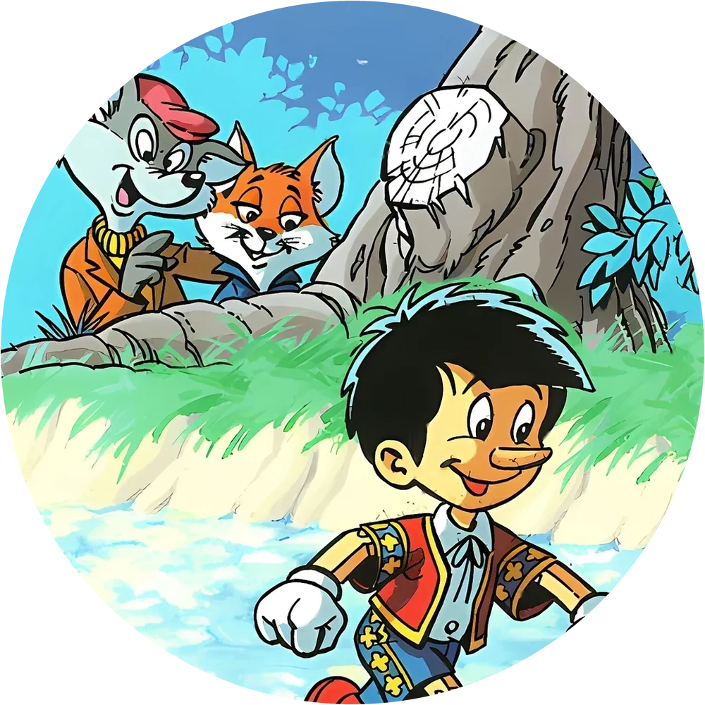 Pinocchio cap #11 — 90s pog