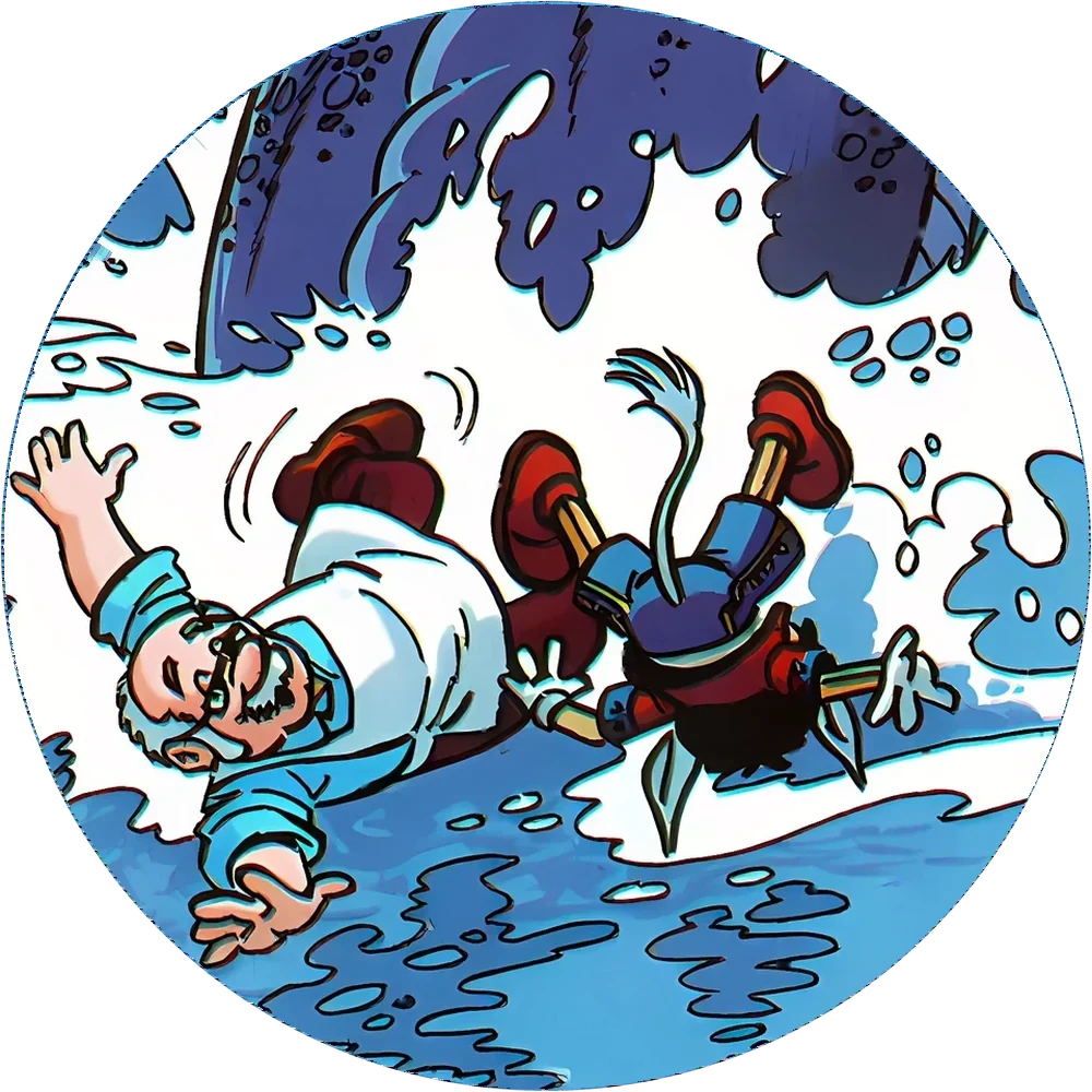 Pinocchio cap #25 — 90s pog