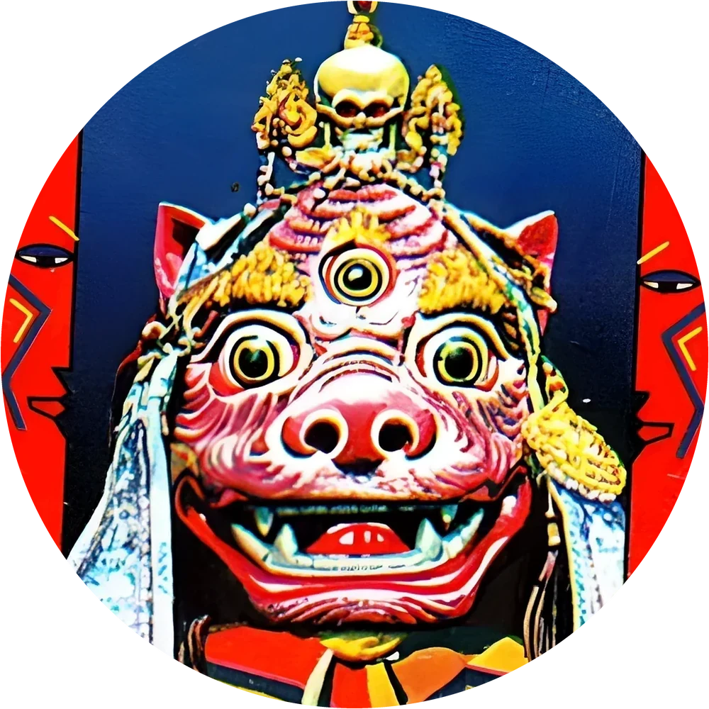 Masks cap #1 — 90s pog
