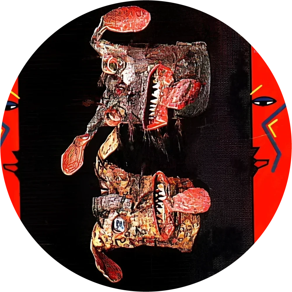 Masks cap #4 — 90s pog
